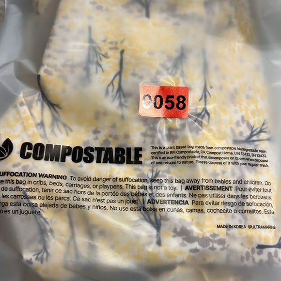 VINTAGE GAP Western Blouse | Butter Yellow & Grey Treescape Print |‎ Size Large - Picture 12 of 12